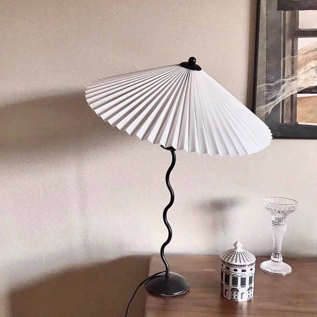 Vioro lampa stołowa z płótna