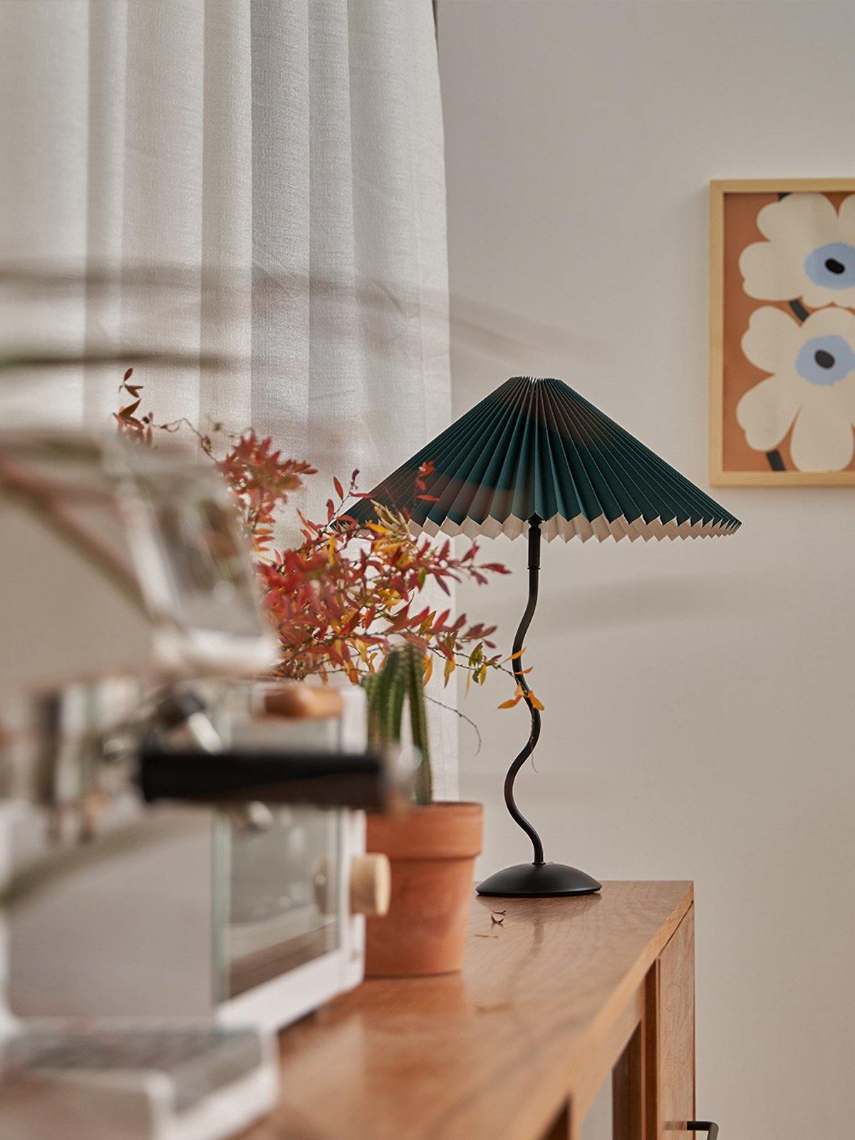 Vioro lampa stołowa z płótna