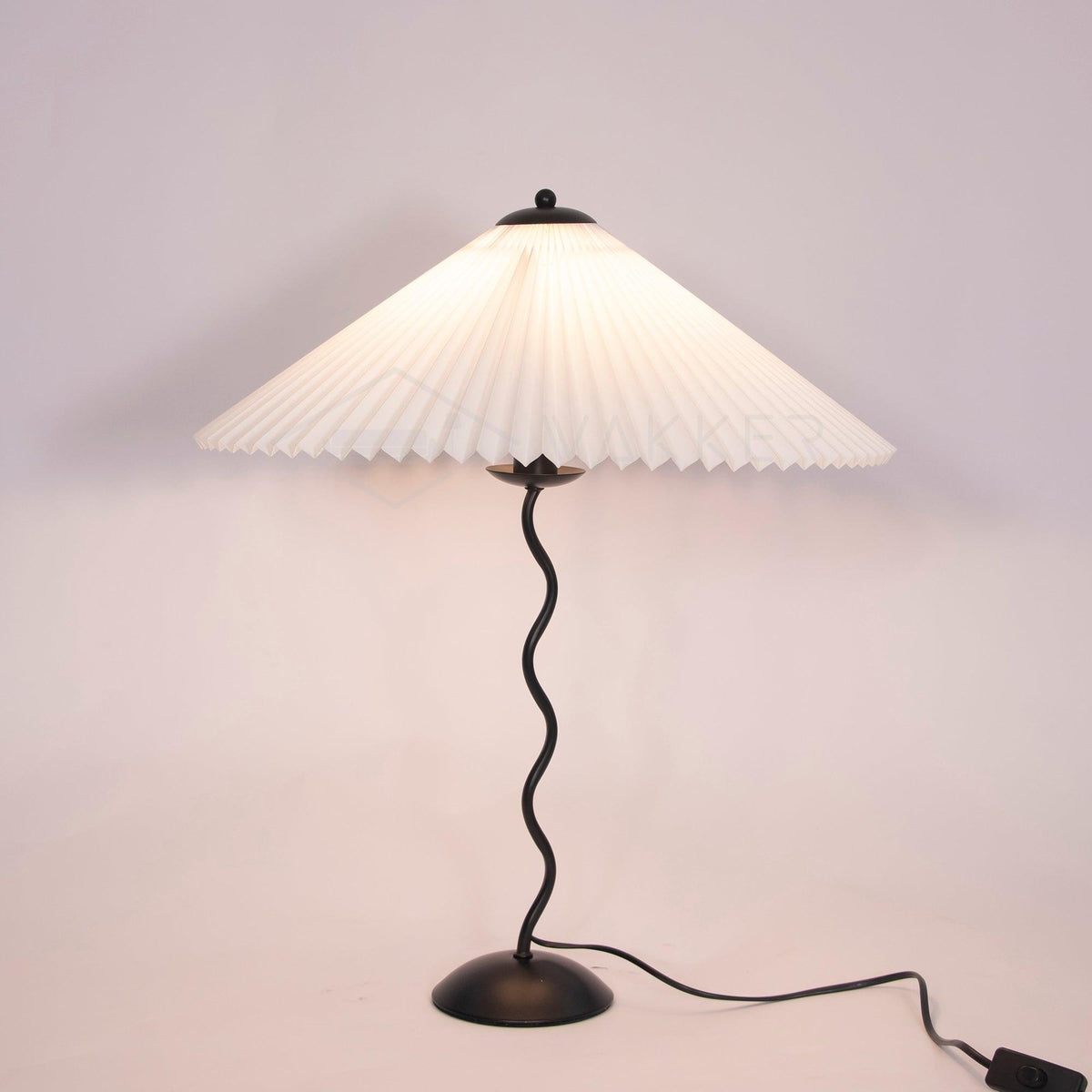 Vioro lampa stołowa z płótna