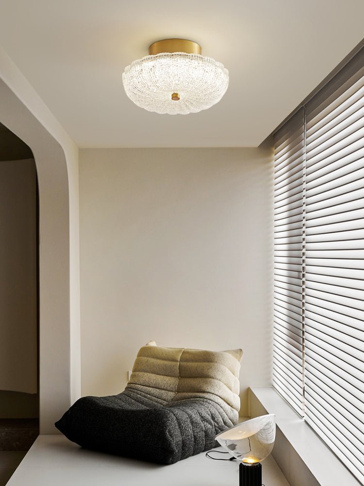 Evraeel nowoczesna minimalistyczna lampa sufitowa ze szkła w stylu gwiazd