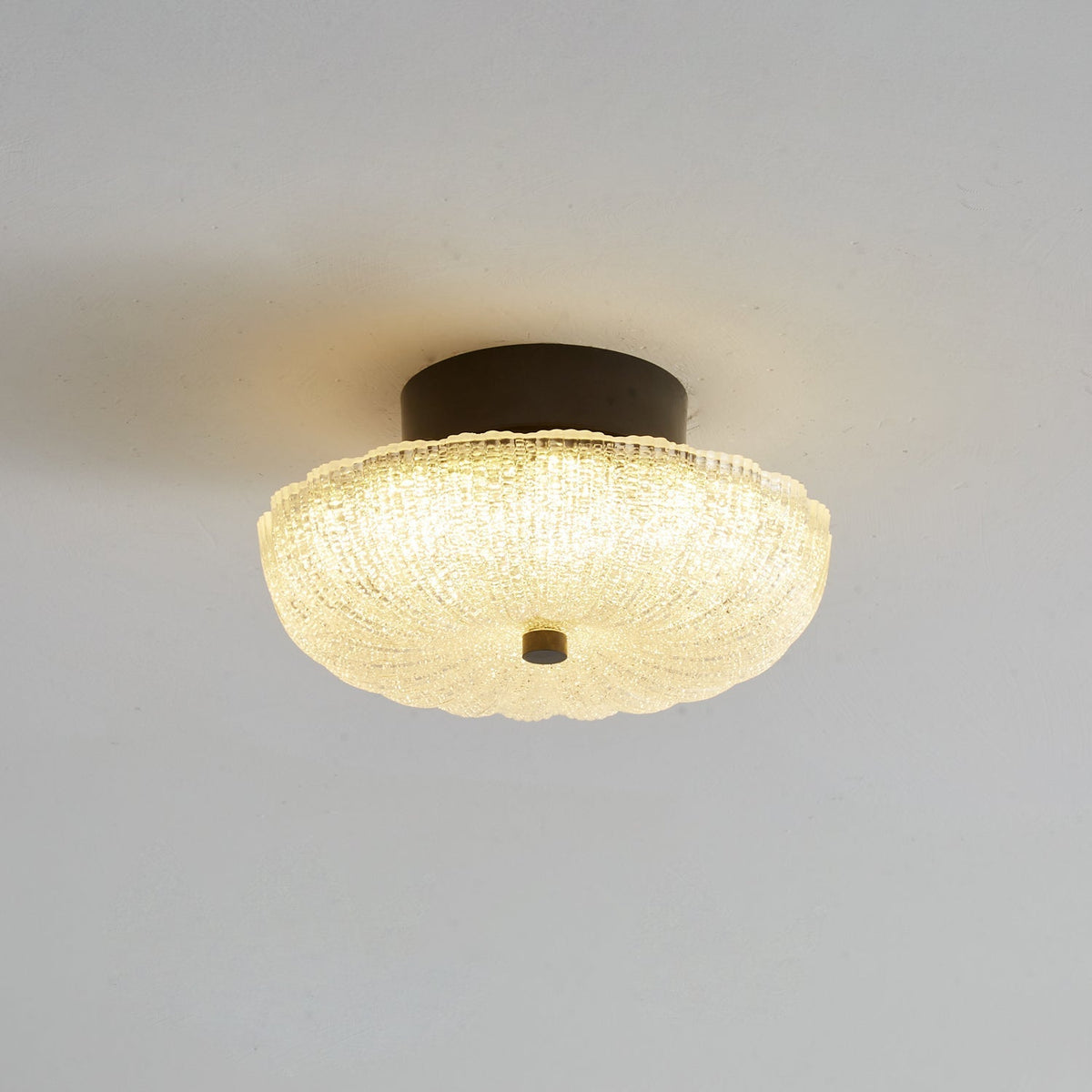 Evraeel nowoczesna minimalistyczna lampa sufitowa ze szkła w stylu gwiazd