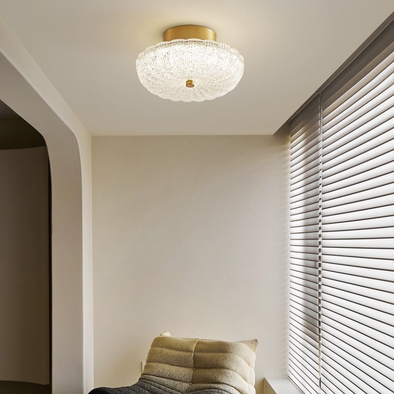 Evraeel nowoczesna minimalistyczna lampa sufitowa ze szkła w stylu gwiazd