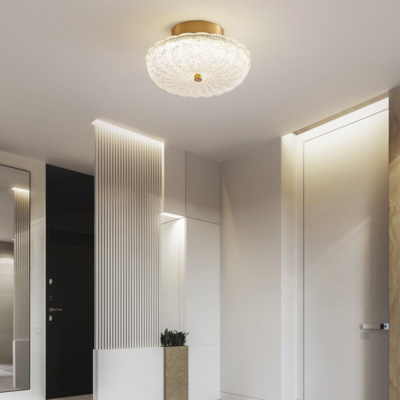 Evraeel nowoczesna minimalistyczna lampa sufitowa ze szkła w stylu gwiazd