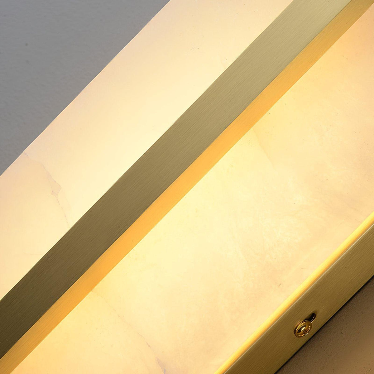 Calura podwójna kinkietowa lampa ścienna w alabastrze
