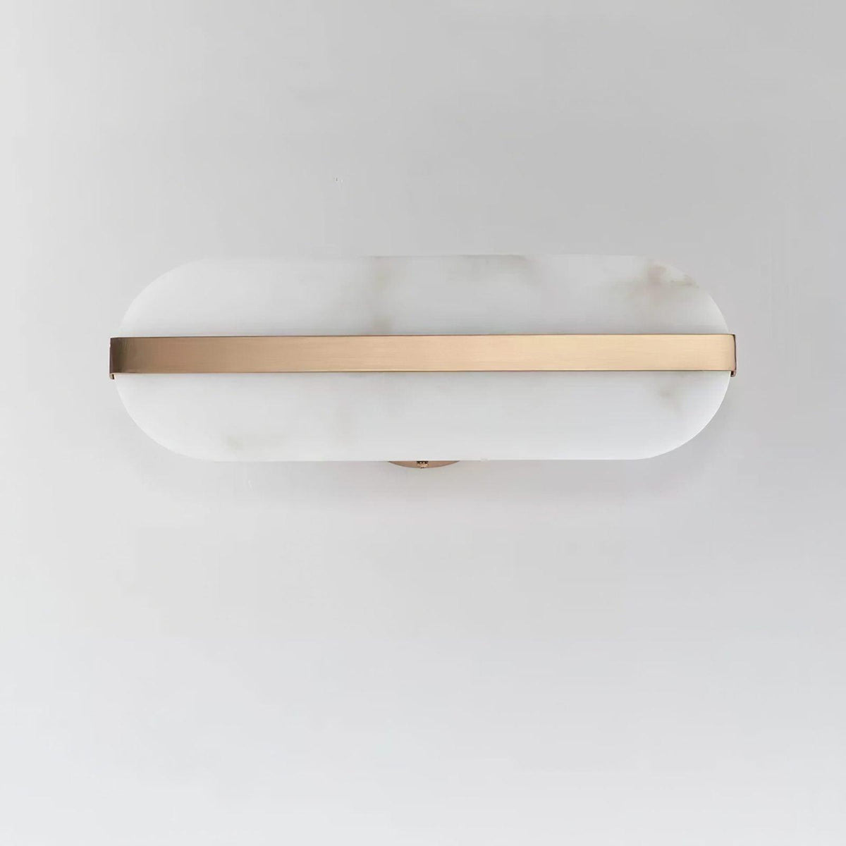Calura podwójna kinkietowa lampa ścienna w alabastrze