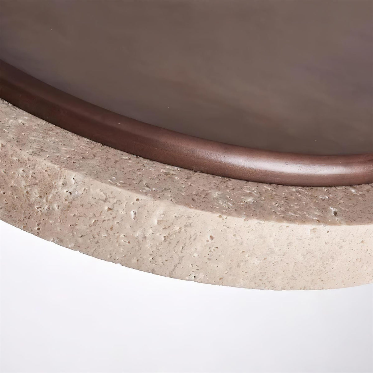 Lampa wisząca Ritta Travertine Ring