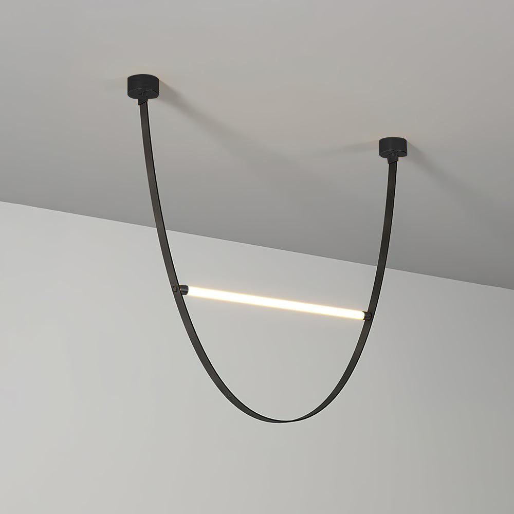 Talinor lampa wisząca z pasem rozpraszającym