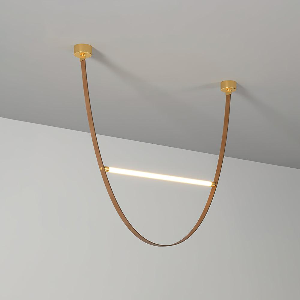 Talinor lampa wisząca z pasem rozpraszającym