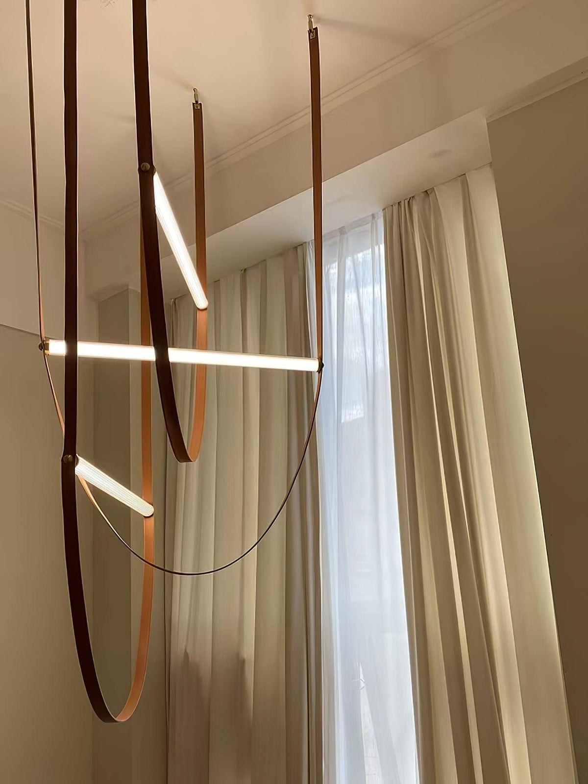 Talinor lampa wisząca z pasem rozpraszającym