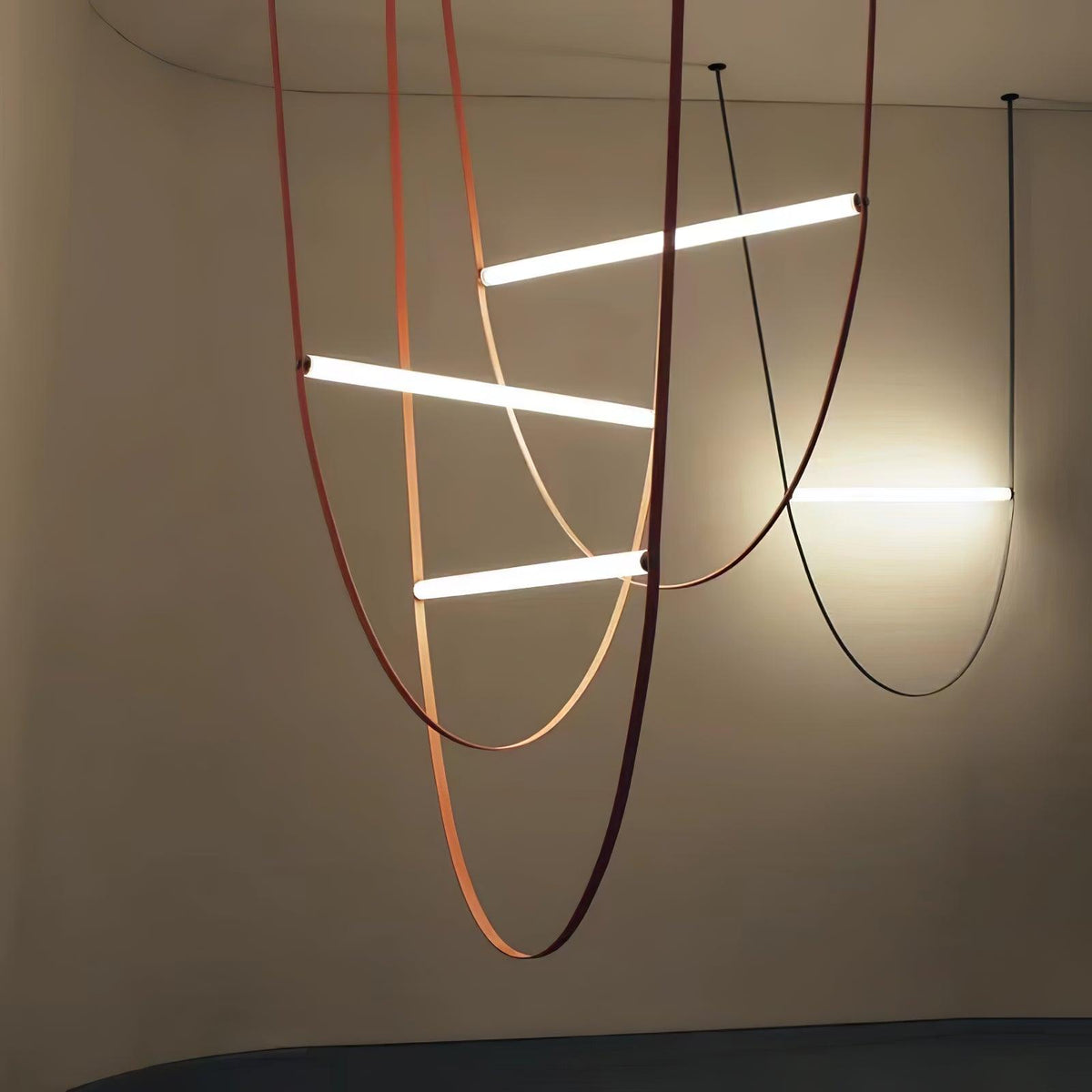 Talinor lampa wisząca z pasem rozpraszającym