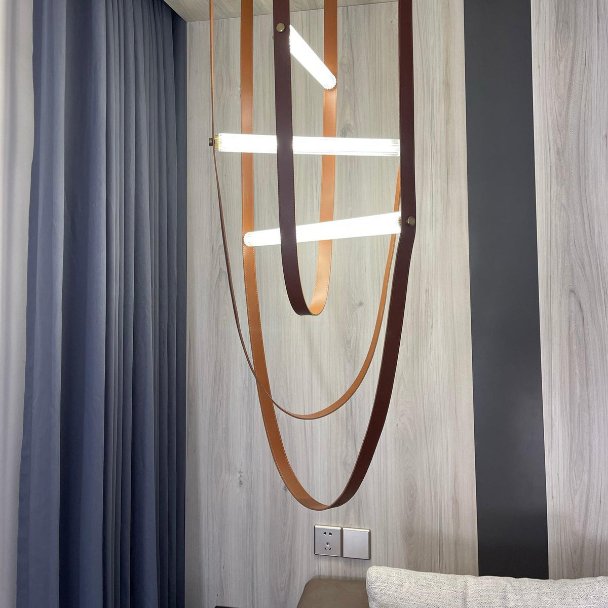 Talinor lampa wisząca z pasem rozpraszającym