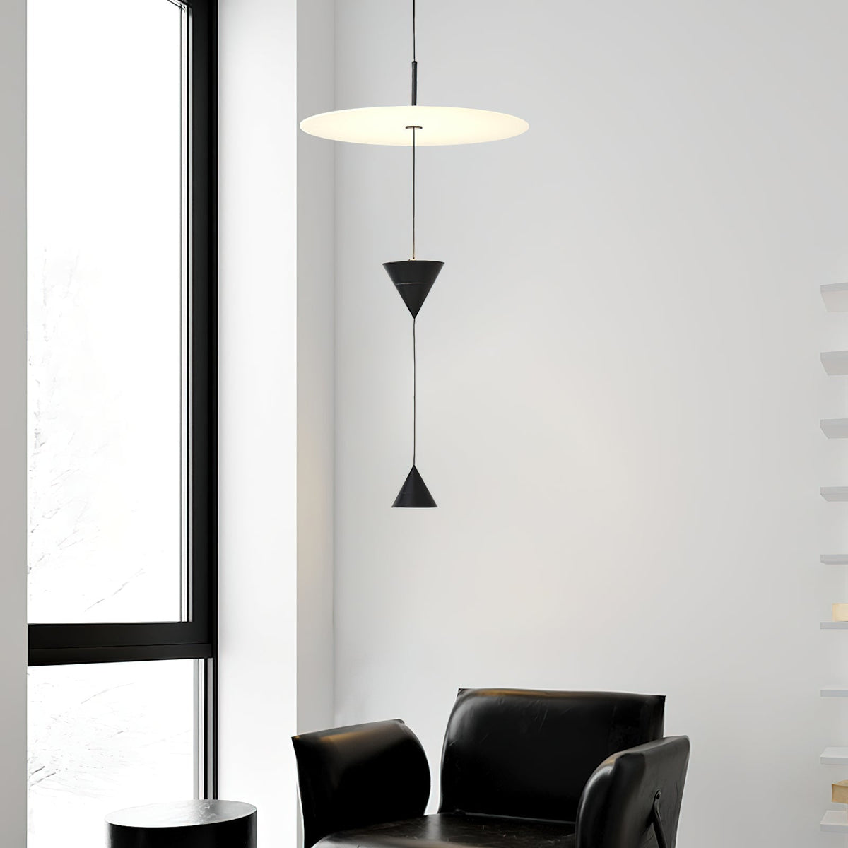 Hosian minimalistyczna lampa wisząca z akrylu