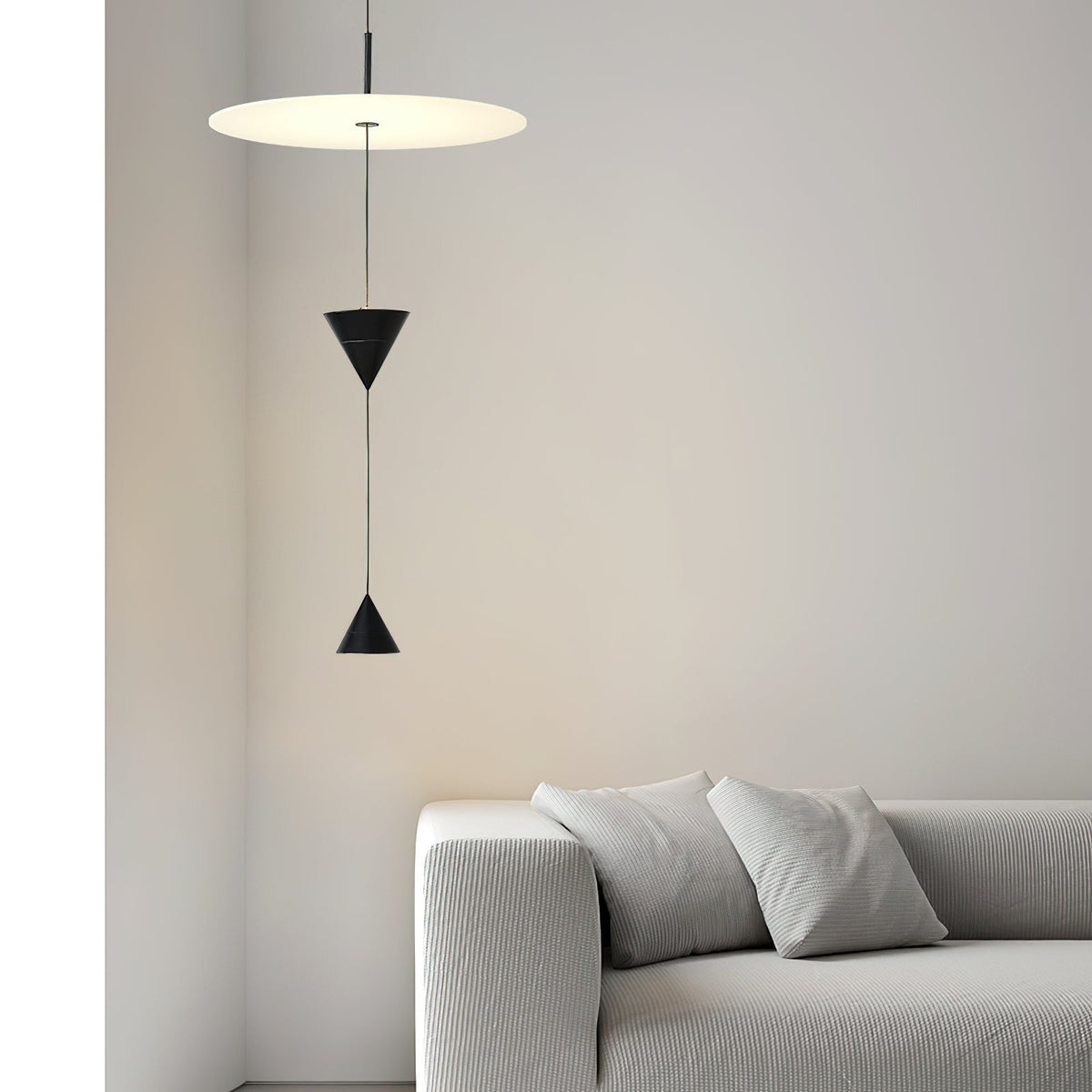 Hosian minimalistyczna lampa wisząca z akrylu