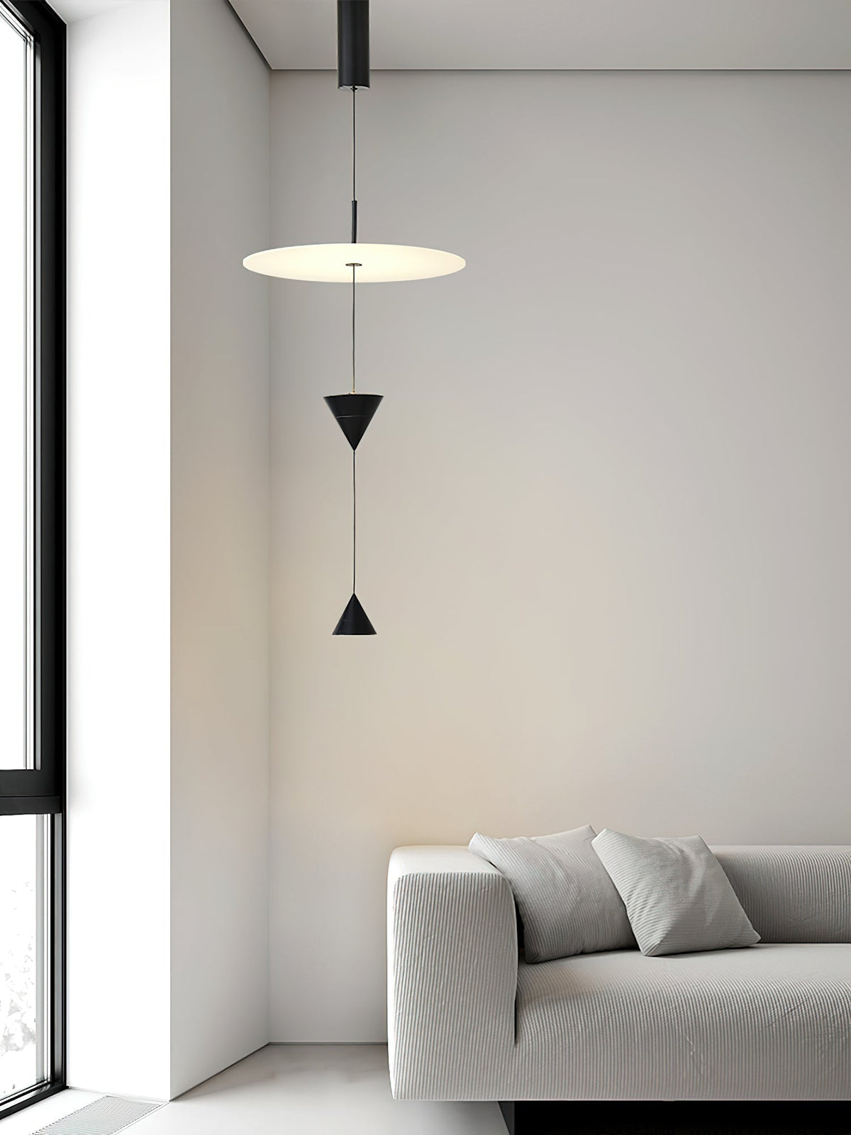 Hosian minimalistyczna lampa wisząca z akrylu