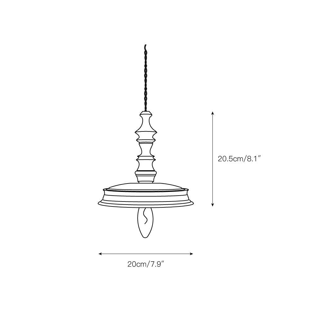Teriinise lampa wisząca