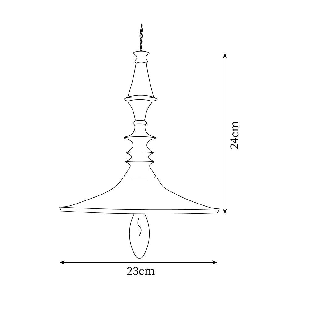 Oreliina lampa wisząca