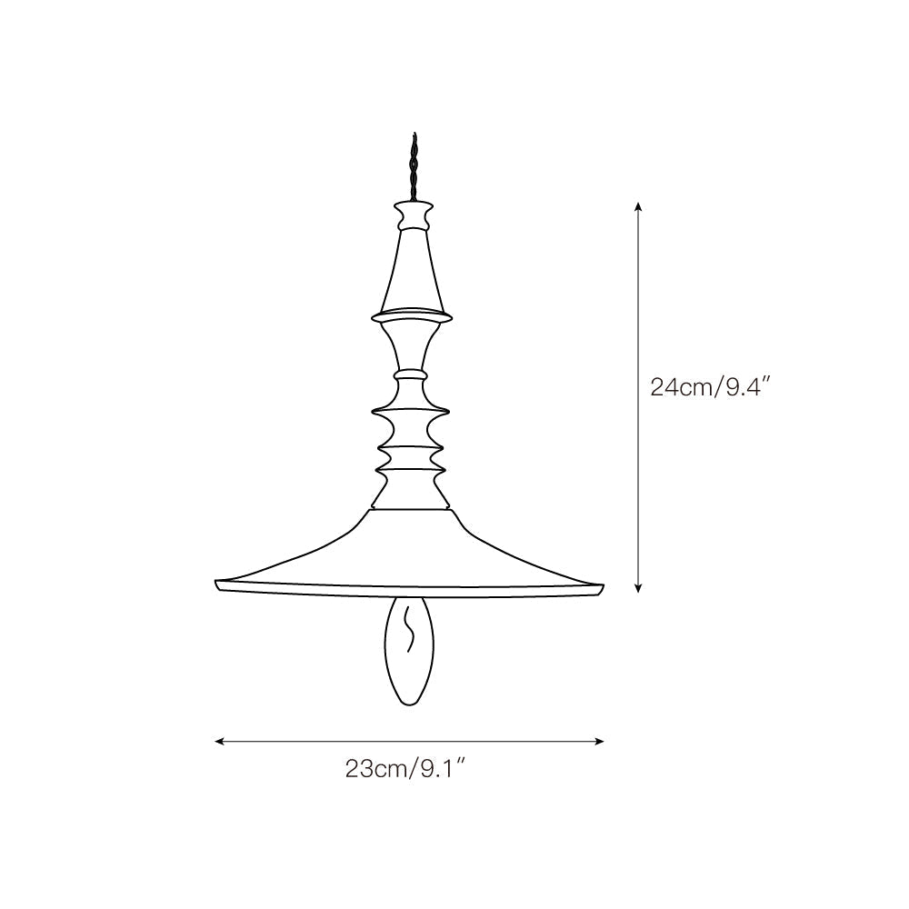 Teriinise lampa wisząca