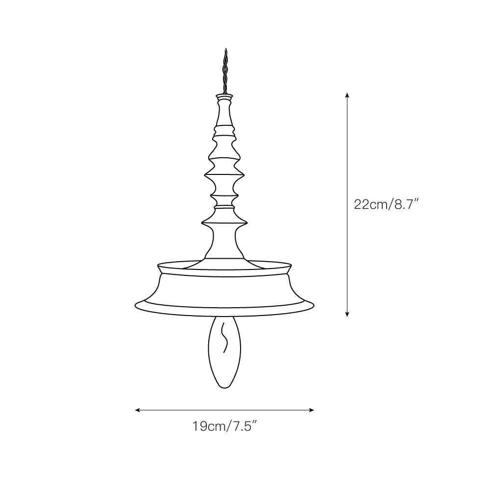 Teriinise lampa wisząca