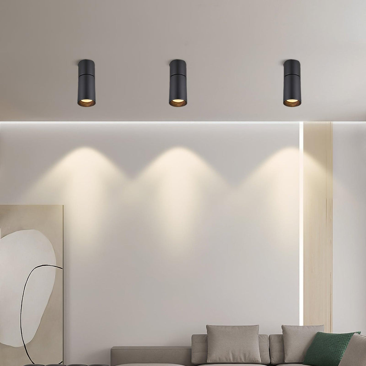 Avenaora lampa sufitowa LED reflektory Sunny regulowalne