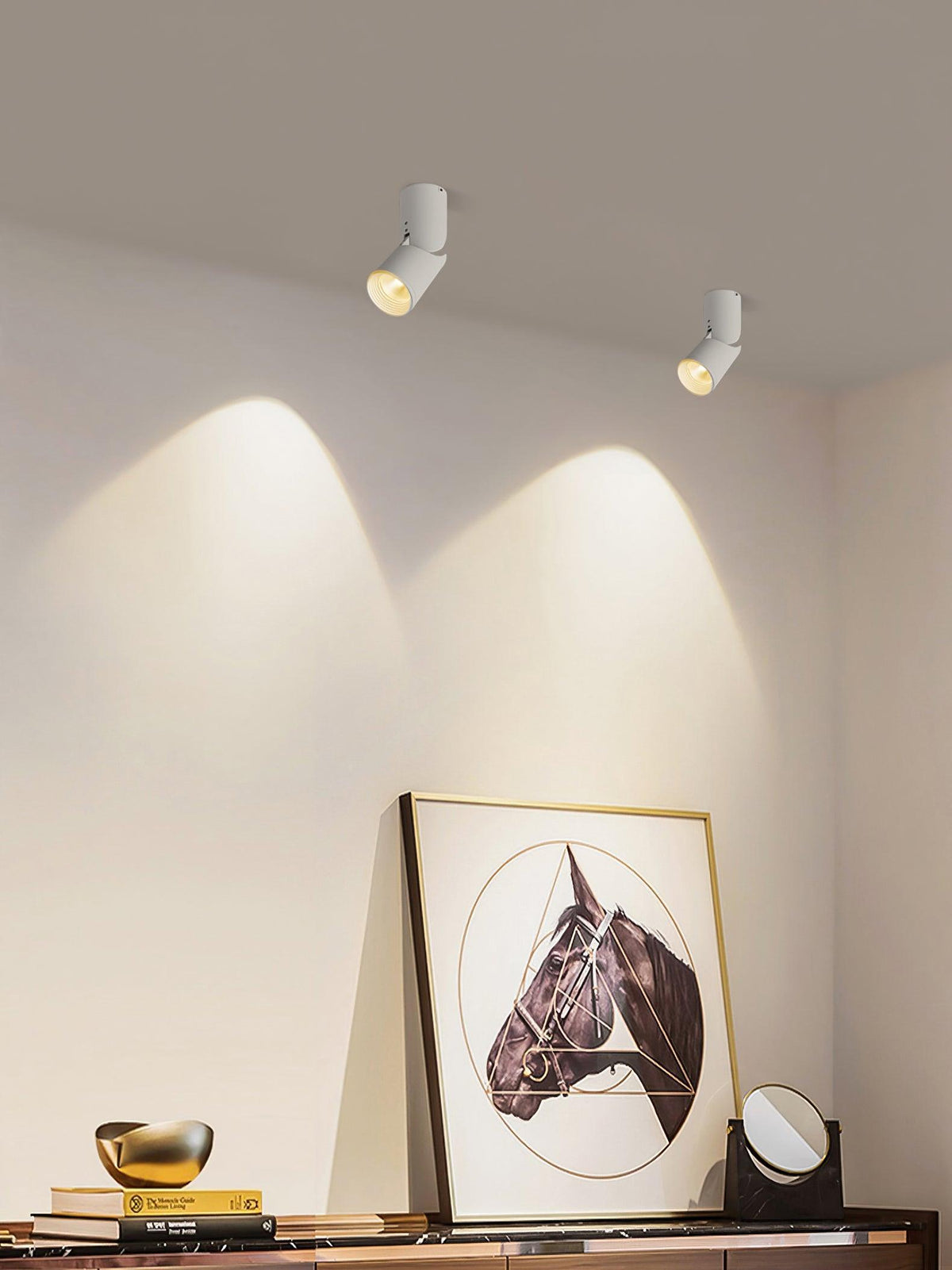 Avenaora lampa sufitowa LED reflektory Sunny regulowalne