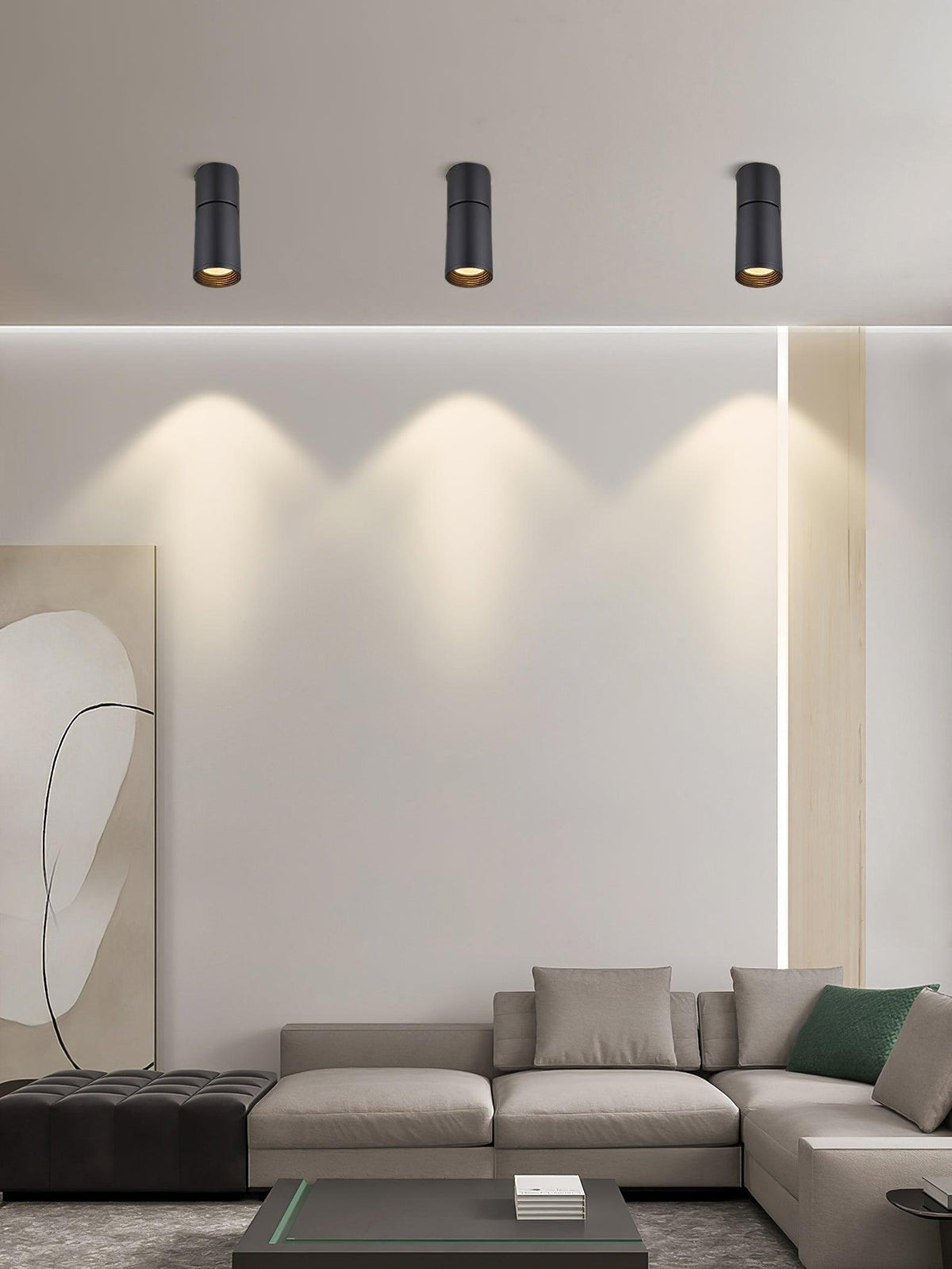 Avenaora lampa sufitowa LED reflektory Sunny regulowalne