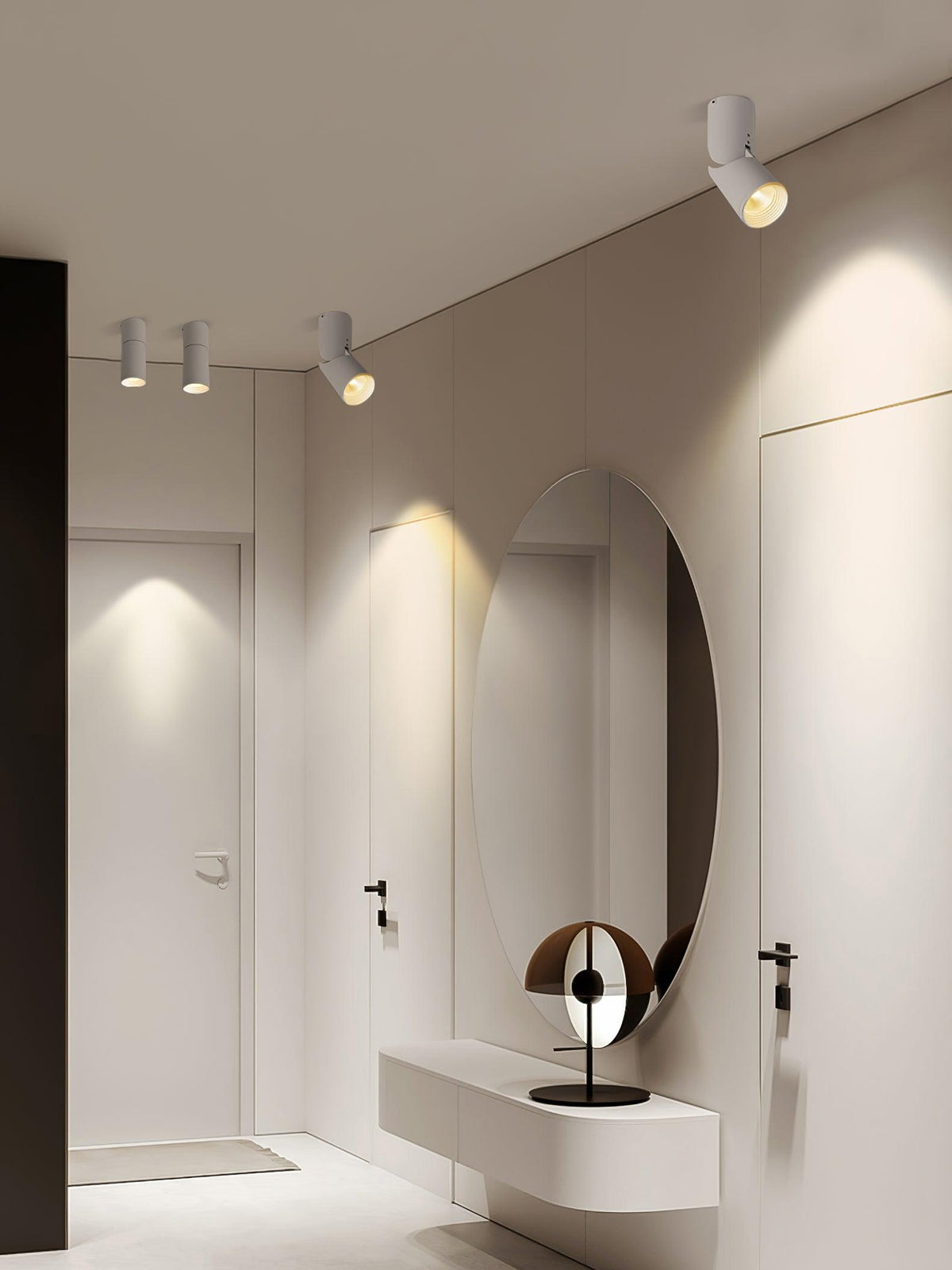 Avenaora lampa sufitowa LED reflektory Sunny regulowalne