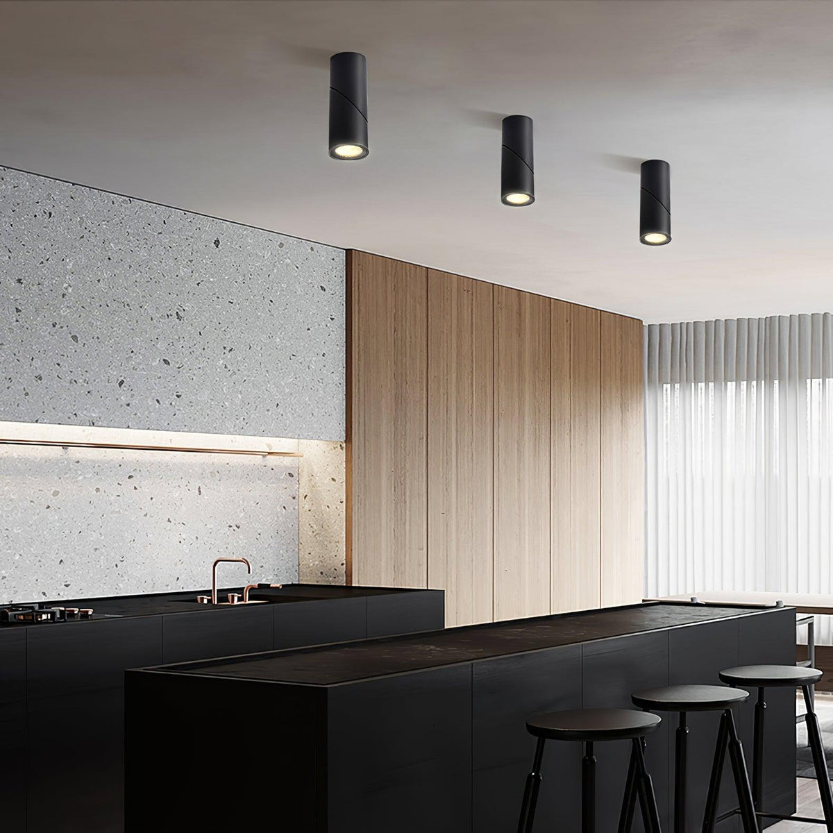 Avenaora lampa sufitowa LED reflektory Sunny regulowalne