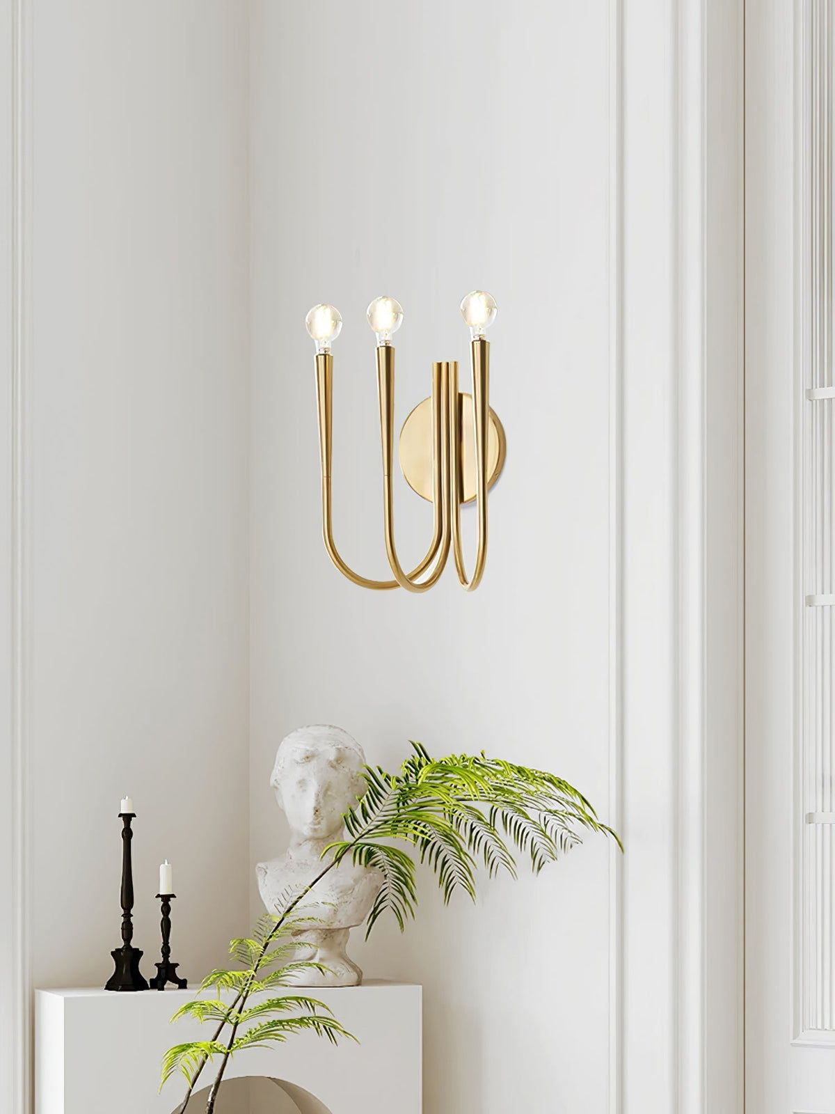 Eoveth Premium Elegance Arm Kinkiet ze szkła