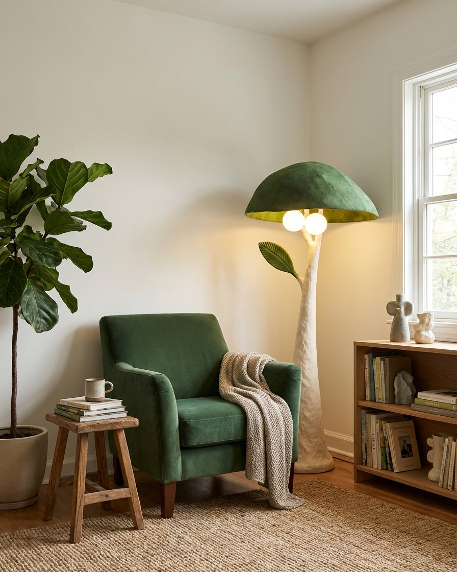 Fern lampa stojąca
