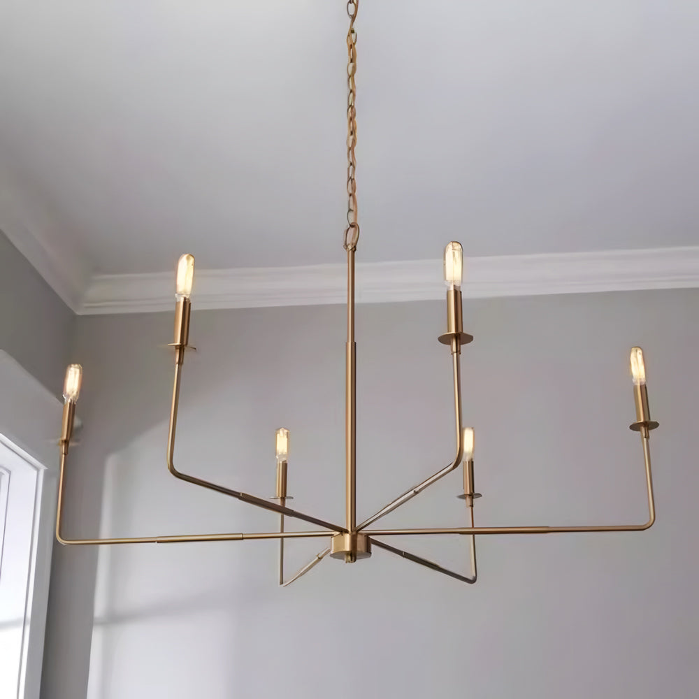 Silva Industrial Simple Rustic Metal lampa wisząca, czarny/złoty/srebrny