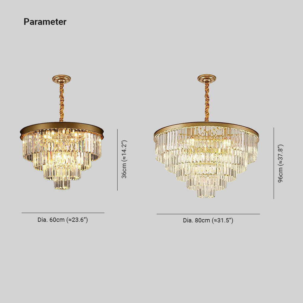 Arisha nowoczesna lampa wisząca LED dekoracyjna luksusowa kryształ metal czarny/złoty pierścień sypialnia/salon