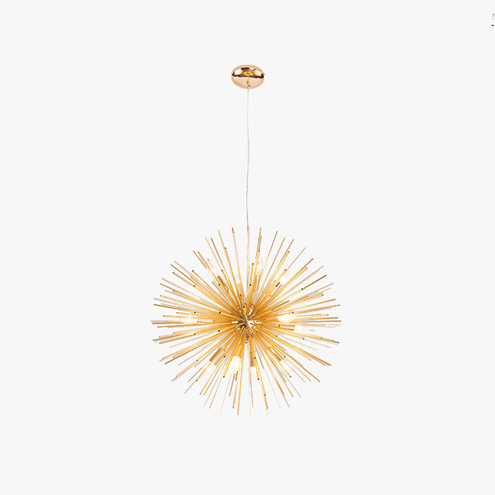 Arisha nowoczesny żyrandol LED Gold Metal jadalnia/salon/sypialnia