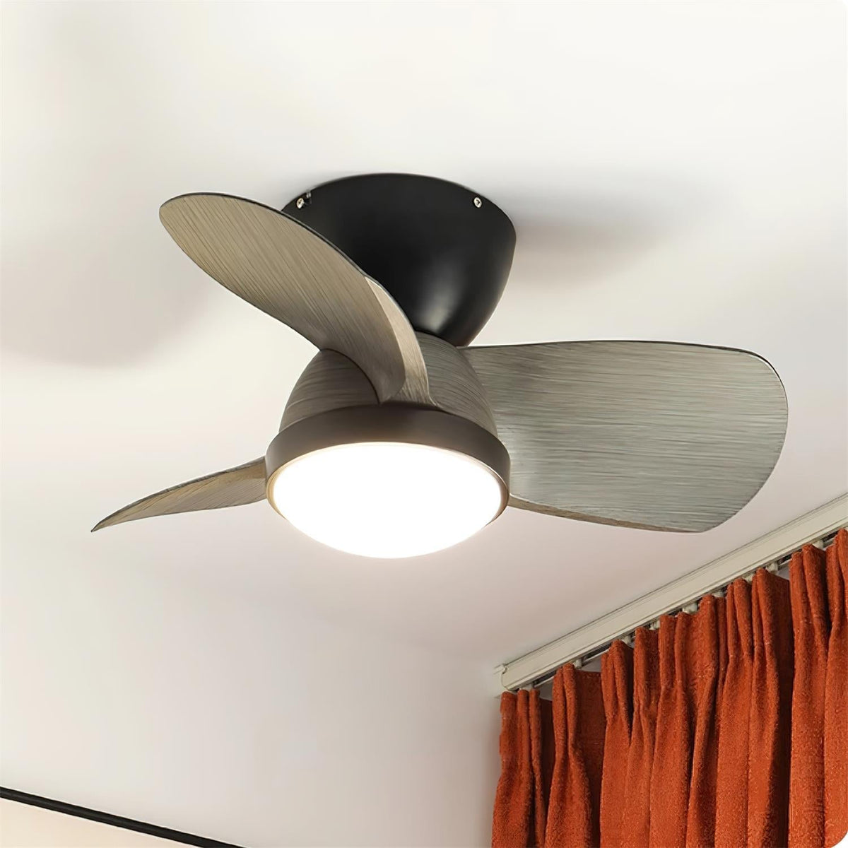 Lioraleria lampa sufitowa z wentylatorem