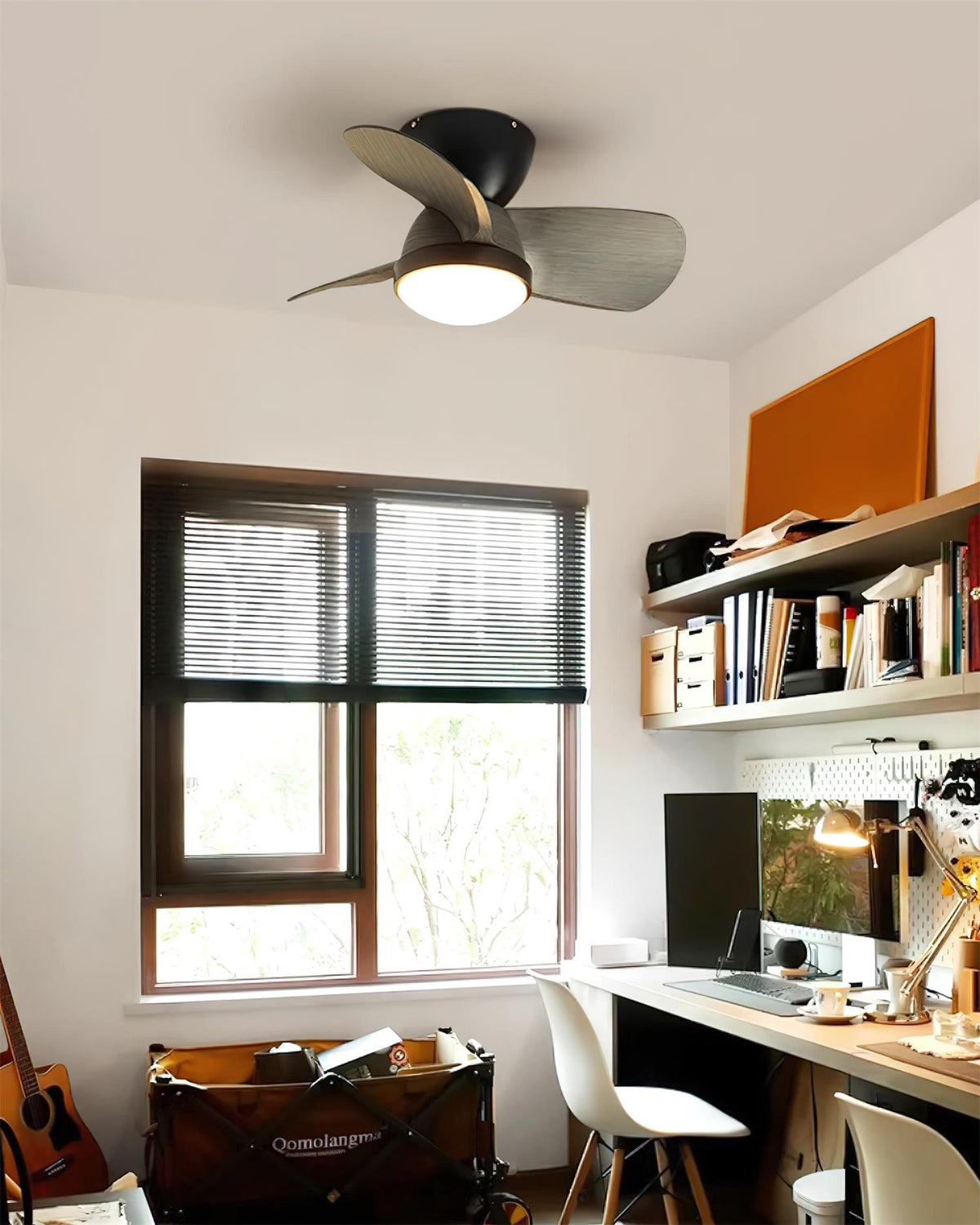 Lioraleria lampa sufitowa z wentylatorem