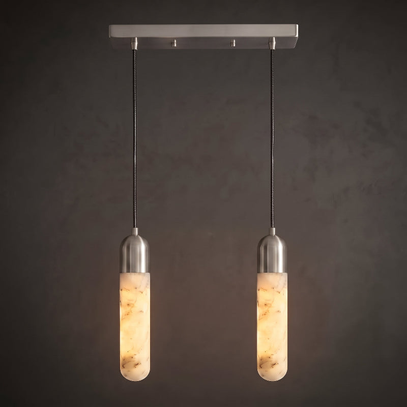Loxcombe Lampa wisząca alabastrowa