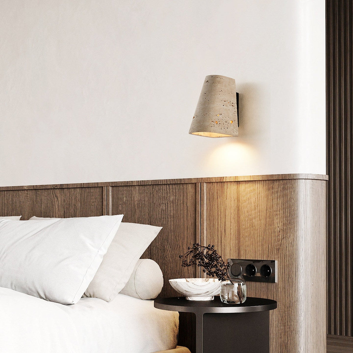 Tavren Travertine kinkiet