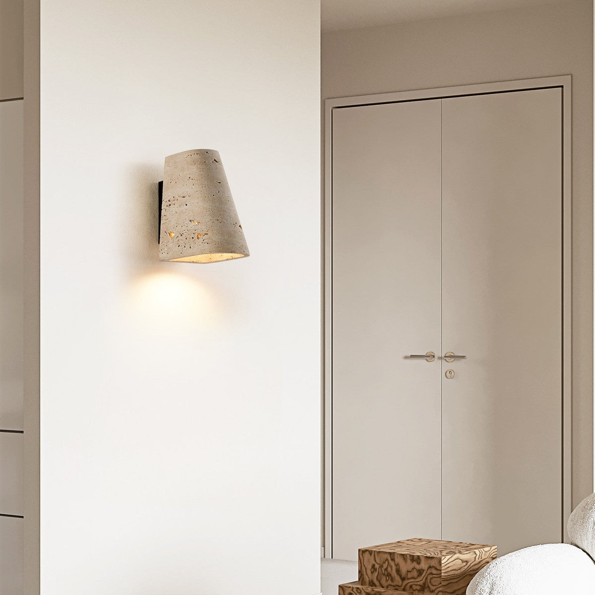 Tavren Travertine kinkiet