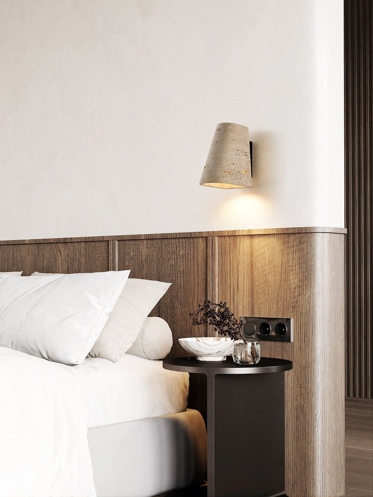 Tavren Travertine kinkiet