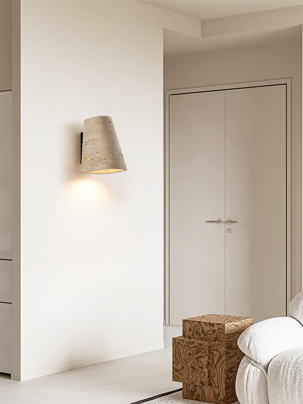Tavren Travertine kinkiet