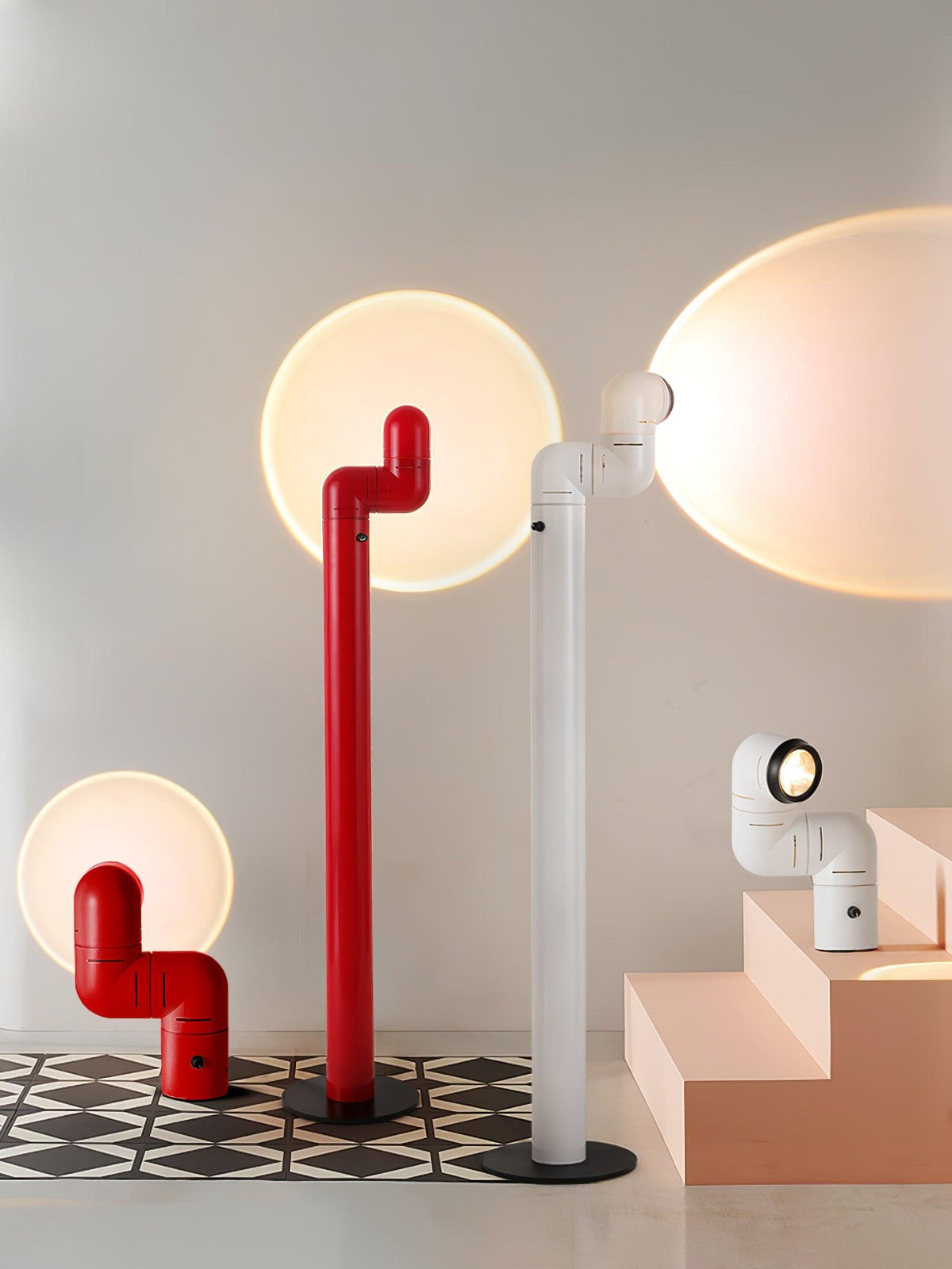 Nyor aluminiowa lampa stojąca
