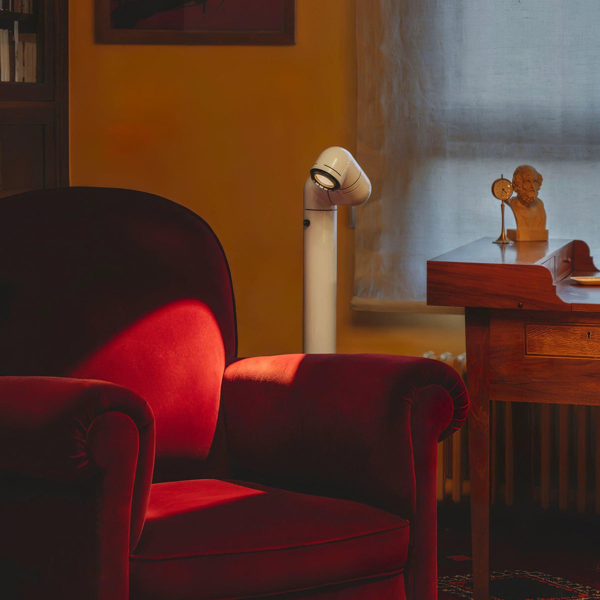 Nyor aluminiowa lampa stojąca