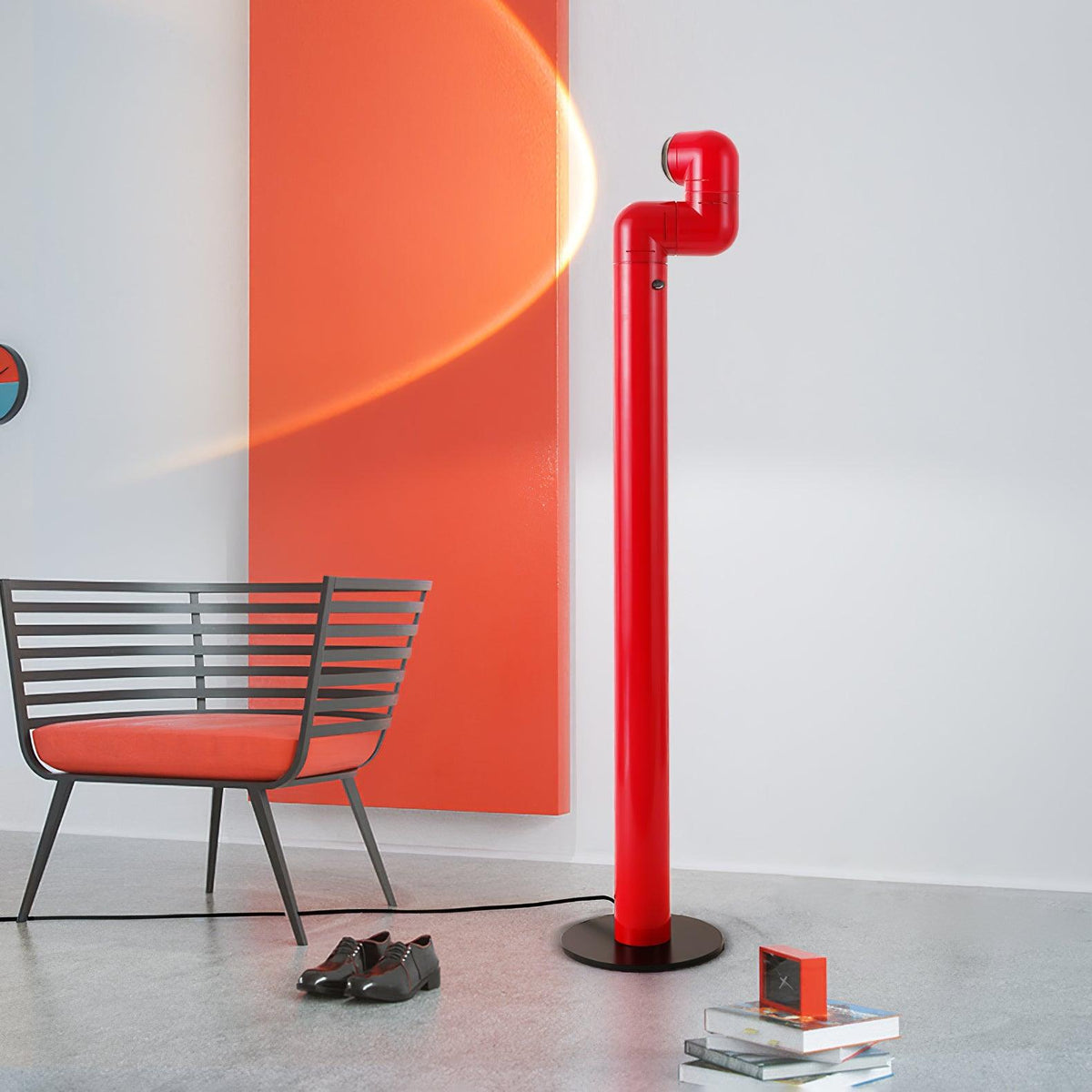Nyor aluminiowa lampa stojąca