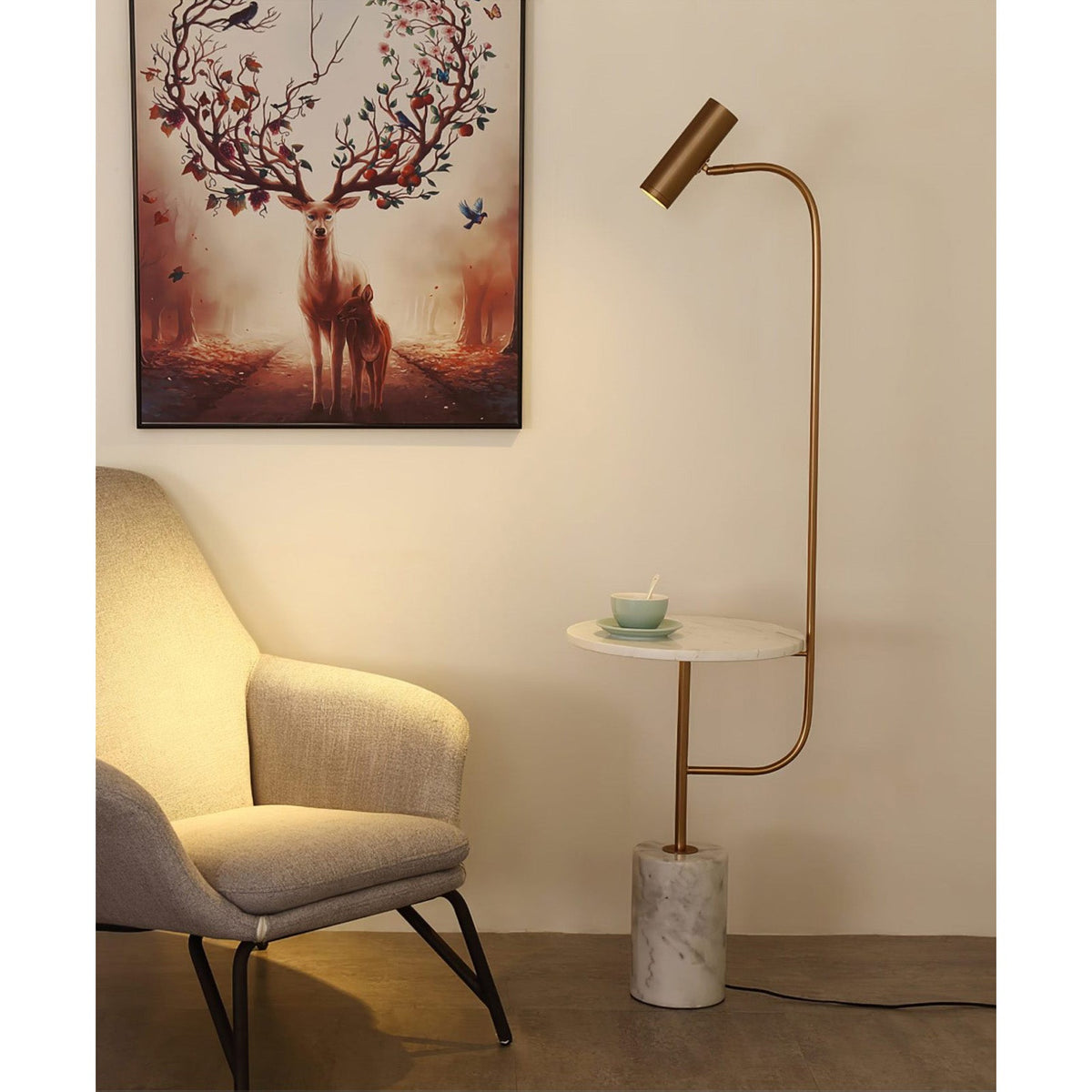 Oreleraya lampa stojąca