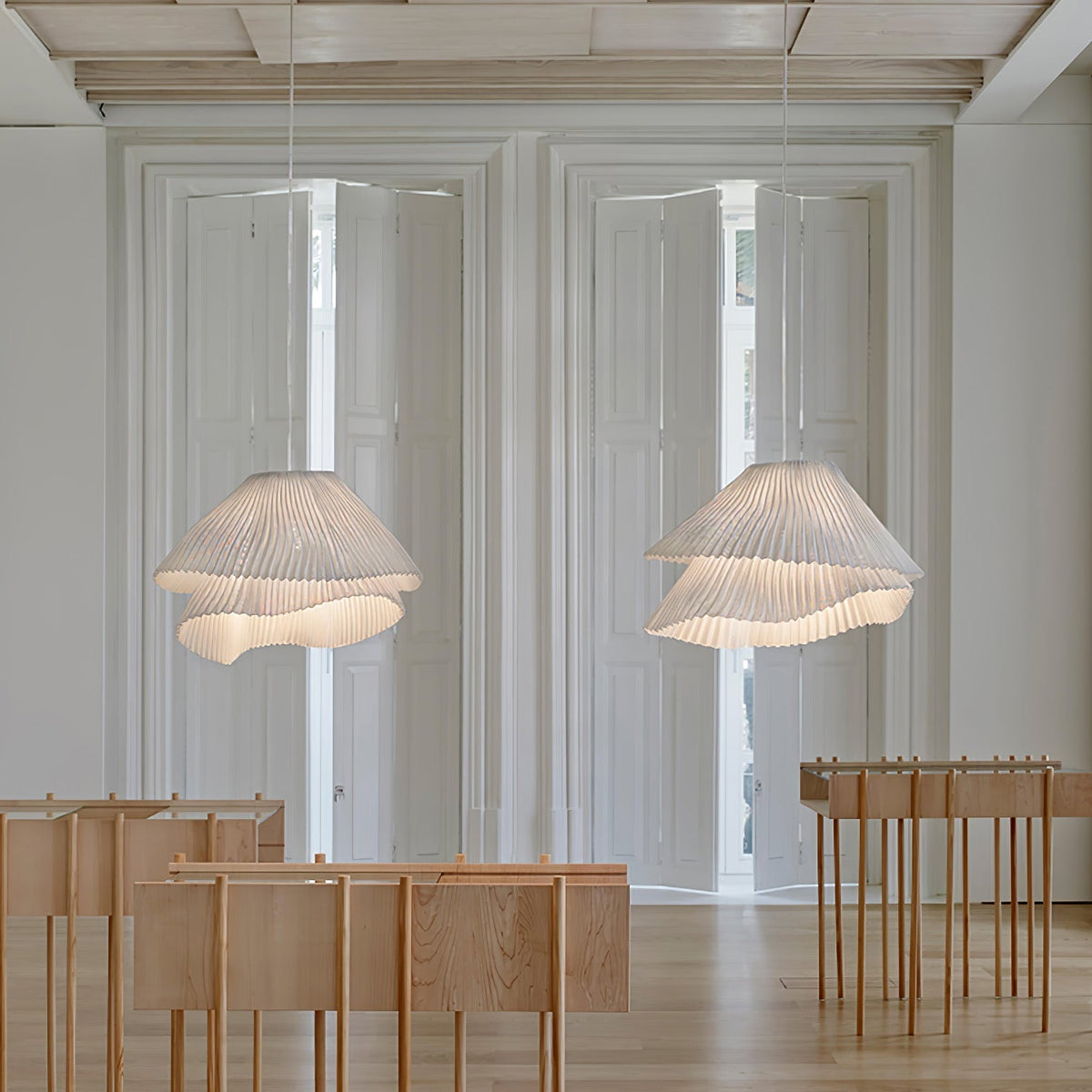 Viora stal nierdzewna lampy wiszące w stylu vintage