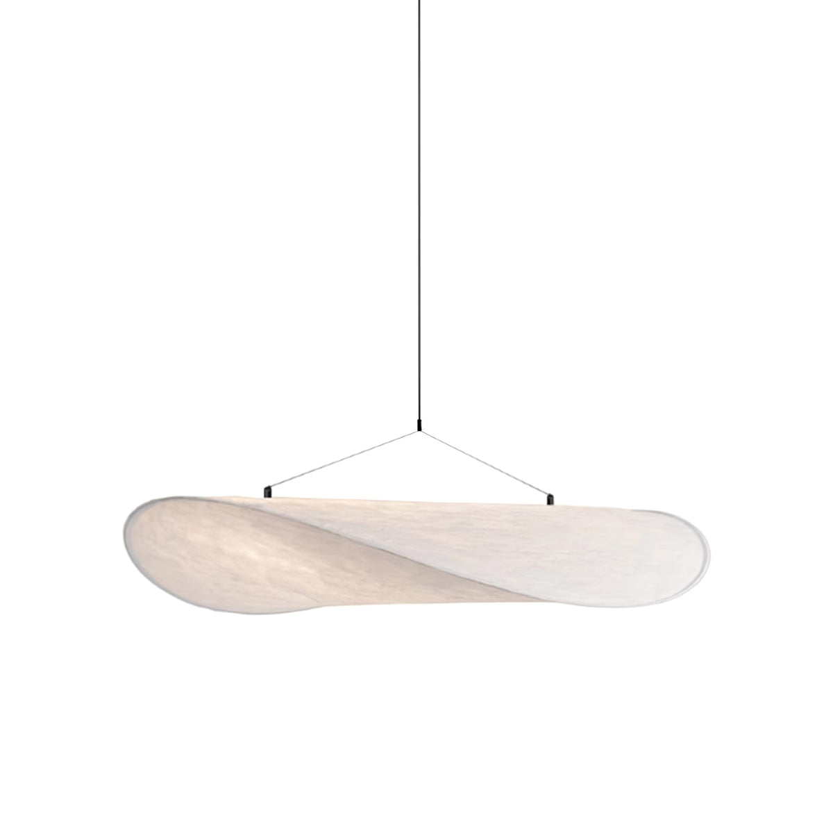 Luminette minimalistyczna lampa wisząca Jedwab morwowy