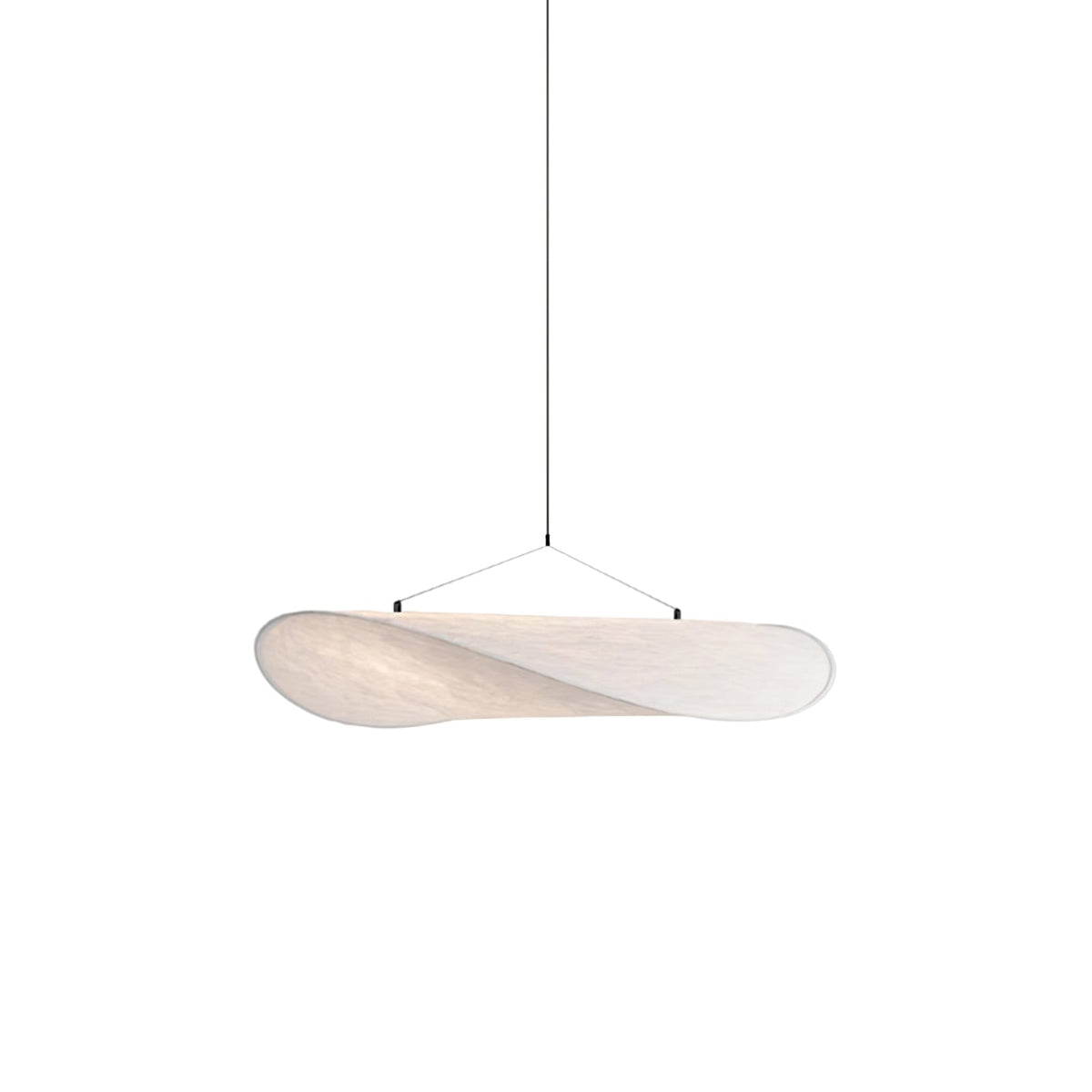 Luminette minimalistyczna lampa wisząca Jedwab morwowy