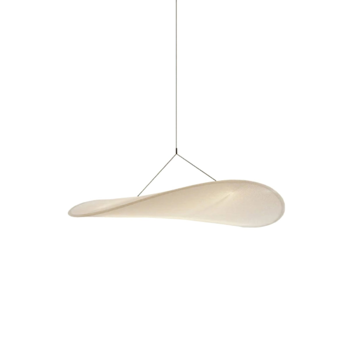 Luminette minimalistyczna lampa wisząca Jedwab morwowy