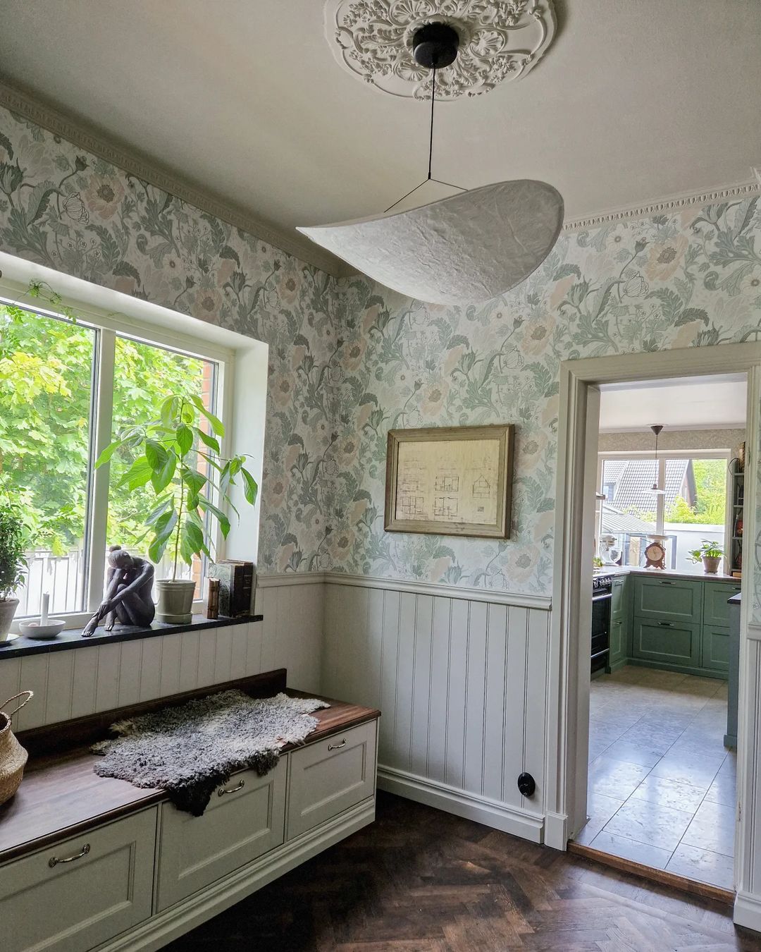 Luminette minimalistyczna lampa wisząca Jedwab morwowy