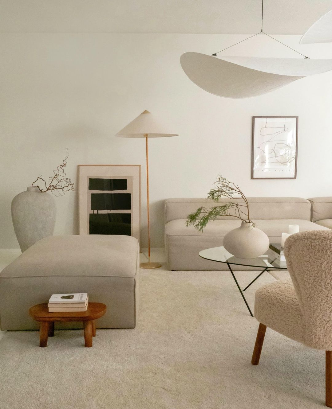 Luminette minimalistyczna lampa wisząca Jedwab morwowy