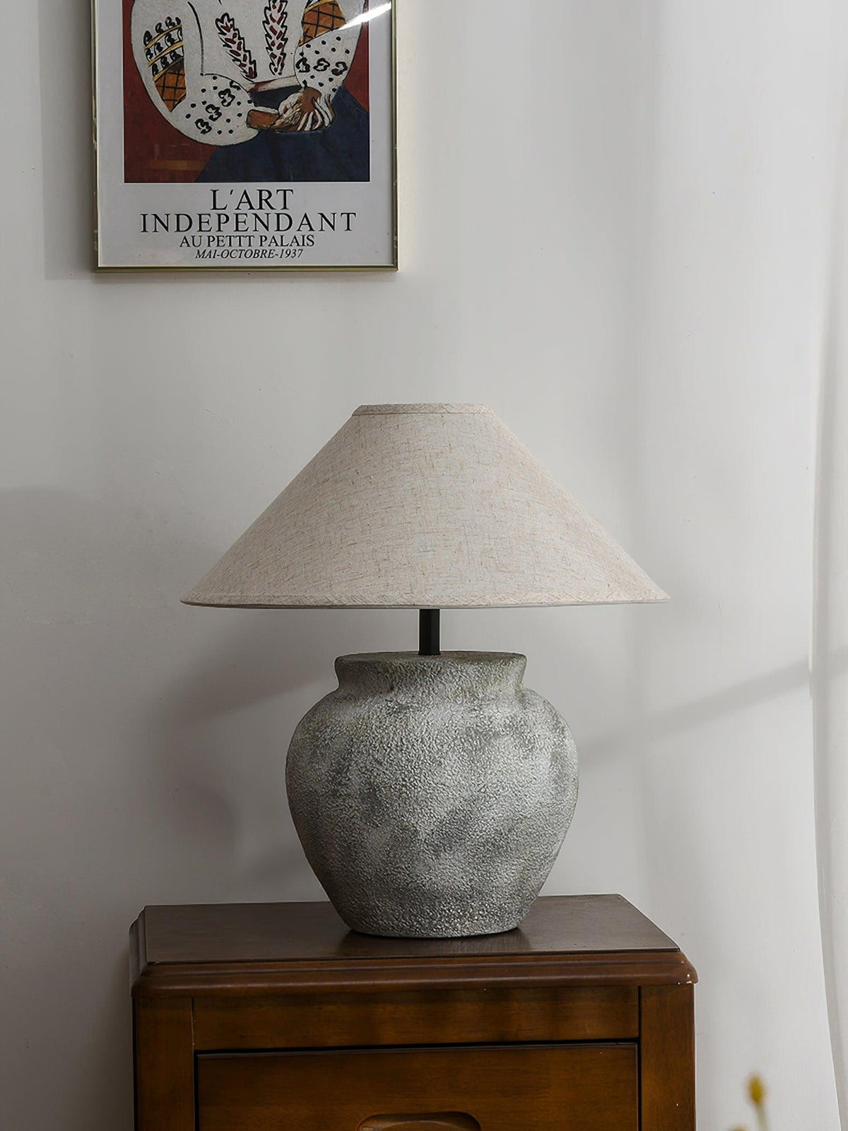 Marenise lampa stołowa ze szkła